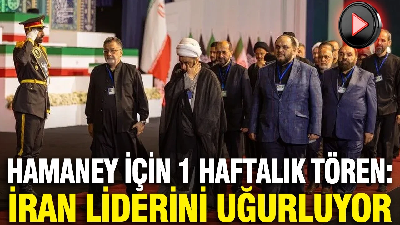 Hamaney için 1 haftalık tören: İran liderini uğurluyor