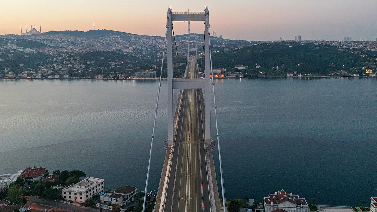 15 Temmuz Şehitler Köprüsü ve bazı yollar trafiğe kapatıldı!