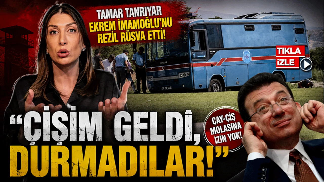 Tamar Tanrıyar Ekrem İmamoğlu’nu rezil rüsva etti. "Çişim Geldi, Durmadılar!"