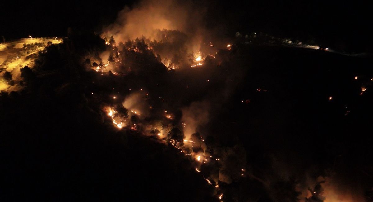 Adıyaman’da orman yangını