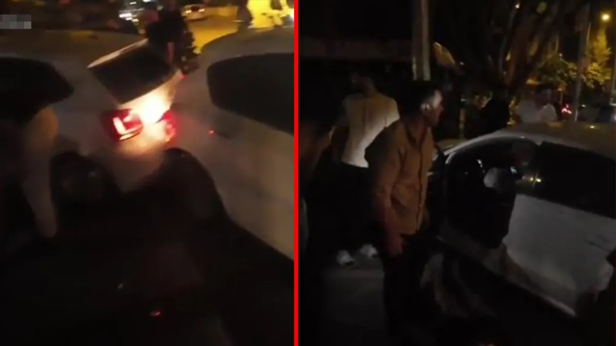 Antalya’da korku dolu anlar! İki otomobil kavşakta kafa kafaya çarpıştı: Yaralılar var!