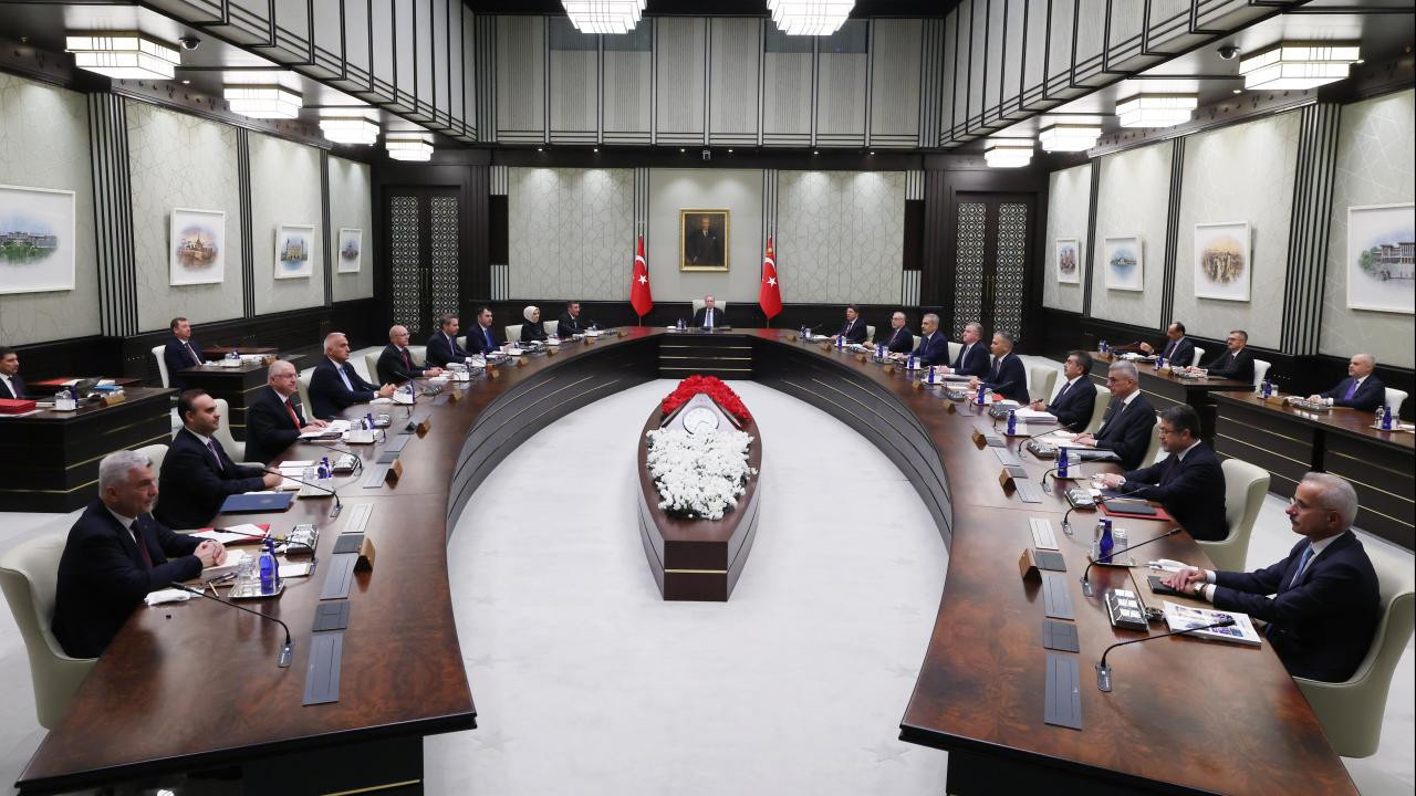 Cumhurbaşkanlığı Kabinesi Beştepe’de toplandı
