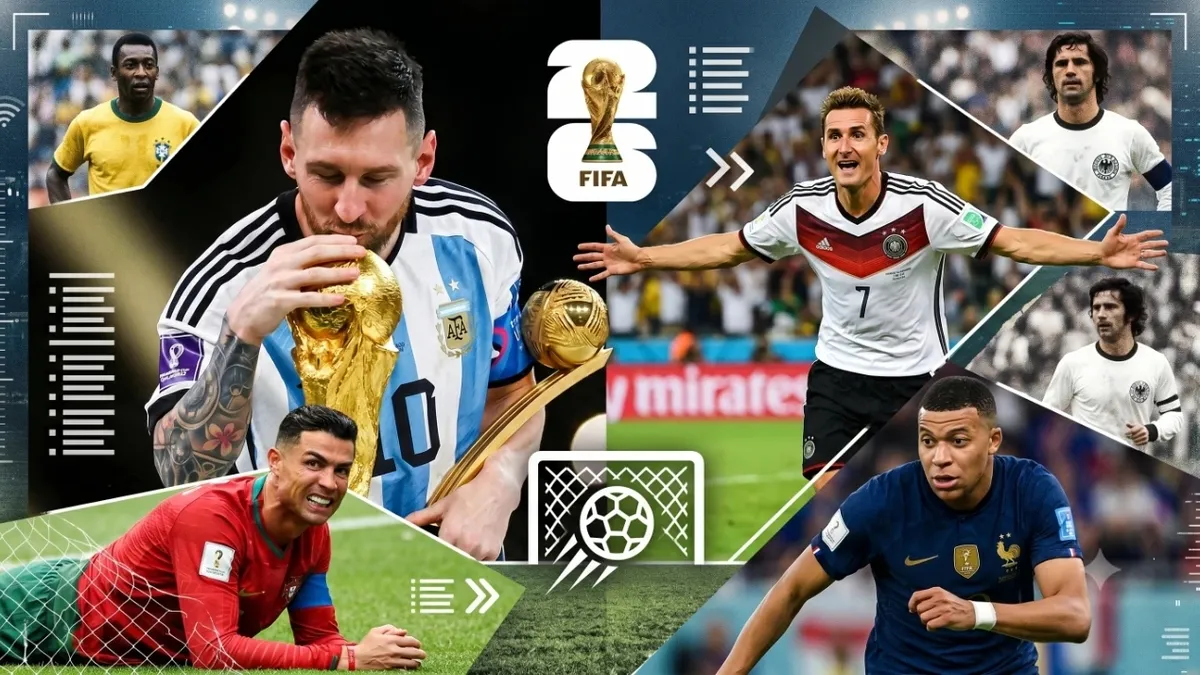 Dünya Kupası tarihinin en golcü 10 futbolcusu: Zirve değişti!