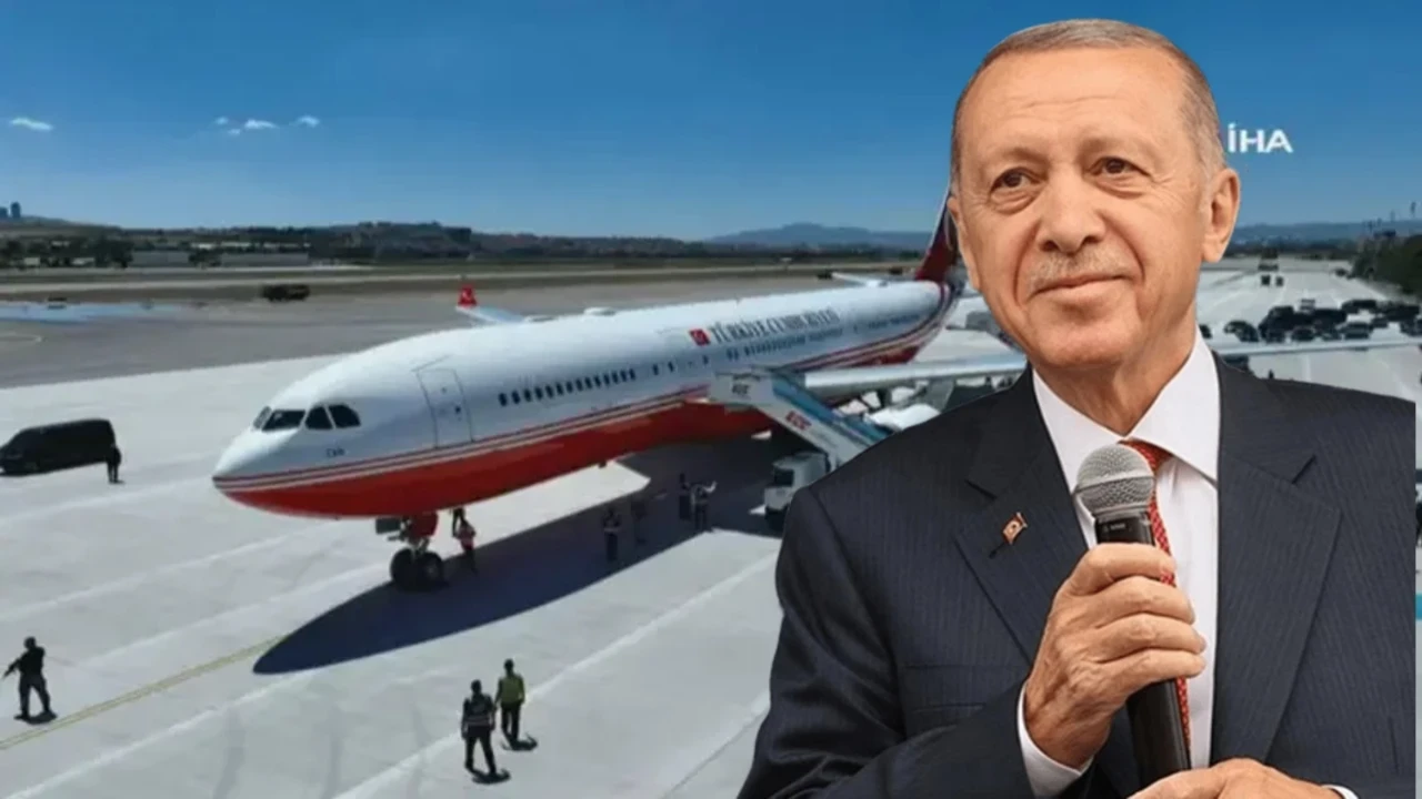 Başkentte tarihi gün: Ankara Havalimanı'na ilk inişi Cumhurbaşkanı Erdoğan yaptı