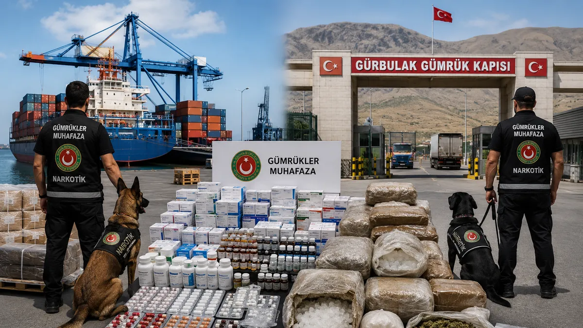 Gümrük Muhafaza tam kalbinden vurdu! Zehir tacirlerine tarihi darbe! Tam 8 milyar 85 milyon TL