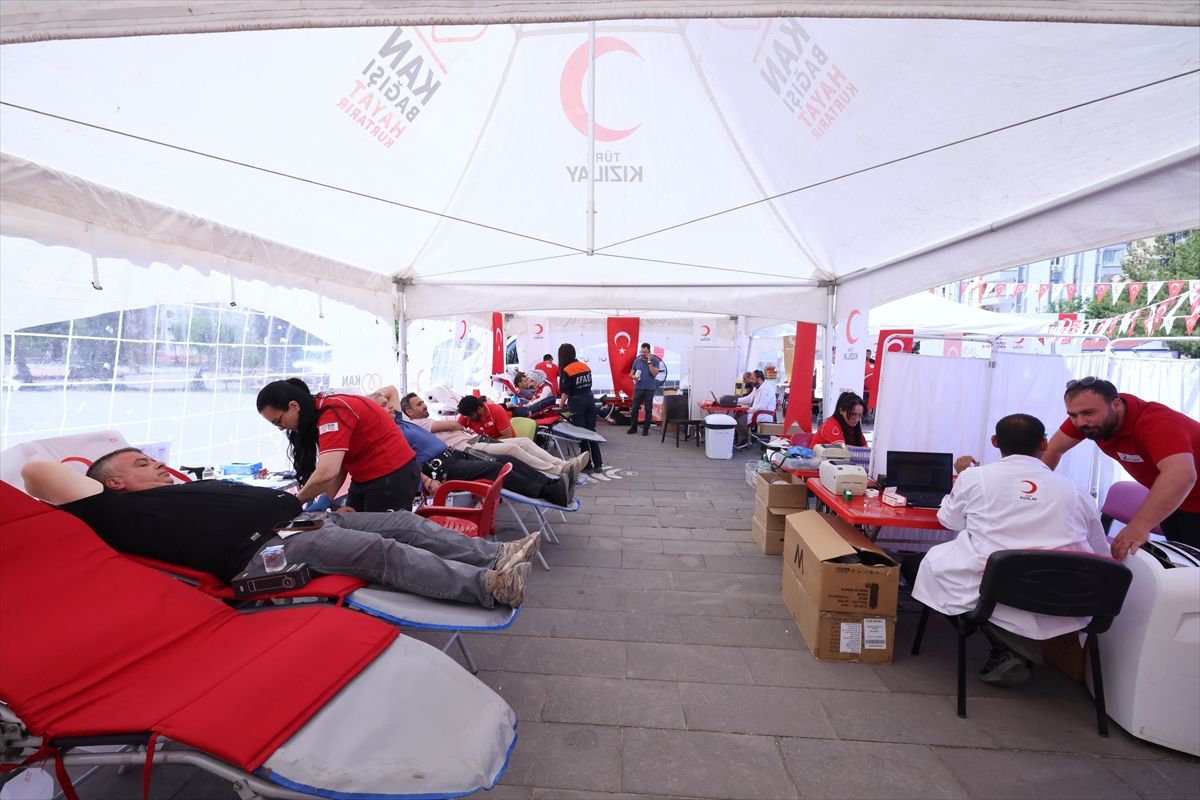 Mardin'de 3. Geleneksel Kan Bağışı Kampanyası Başladı