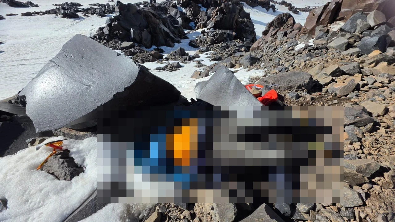 Ağrı Dağı'ndaki cenazesi 112 gün sonra indirildi