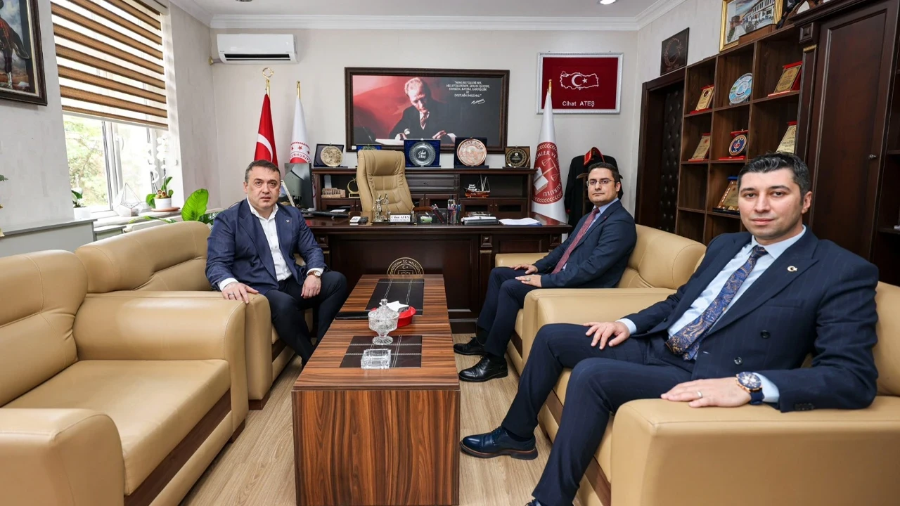 Vali Sözer’den Başsavcı Genç ve Başkan Ateş’e ziyaret