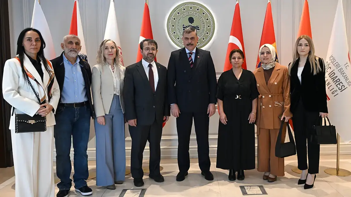 İçişleri Bakanı Çiftçi, GÜSODER heyeti ile görüştü