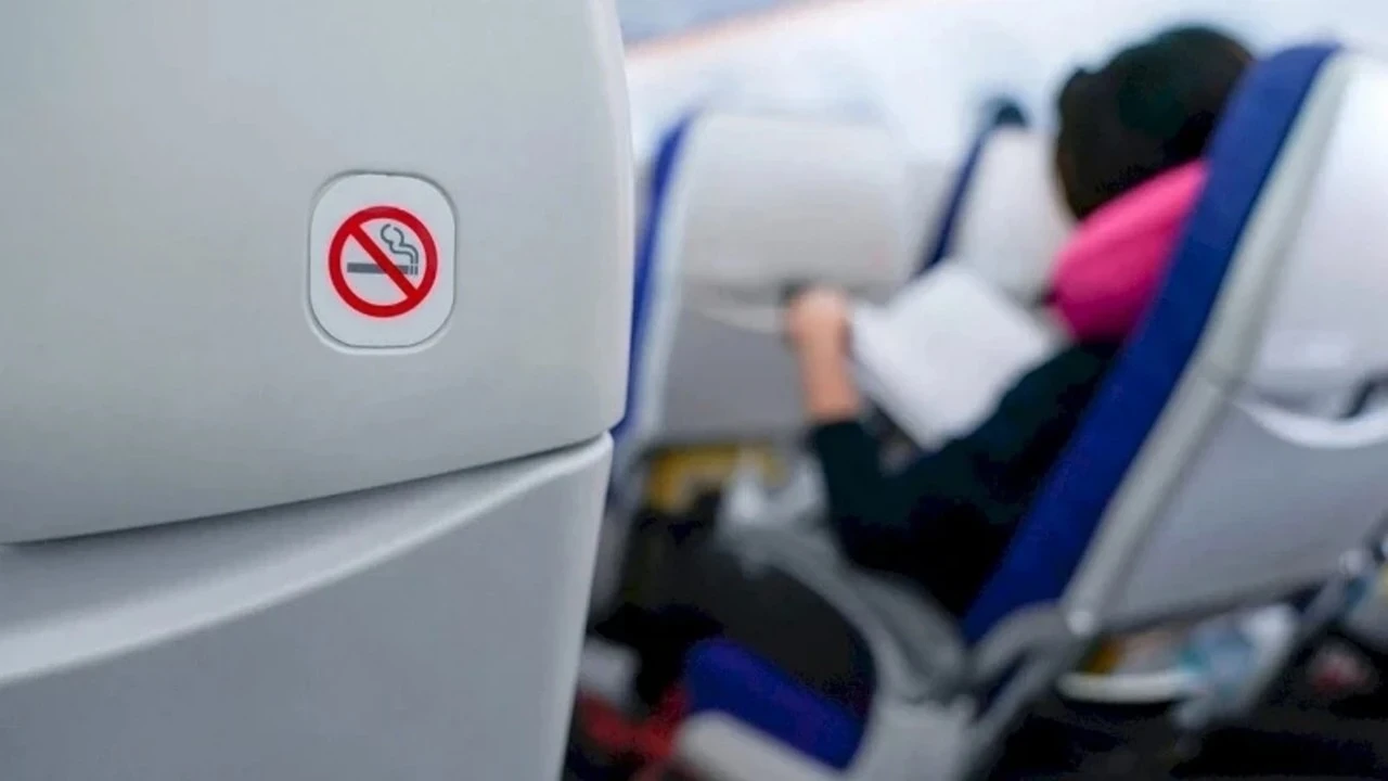 Trabzon uçakta sigara krizi: Pilot pist başından geri döndü