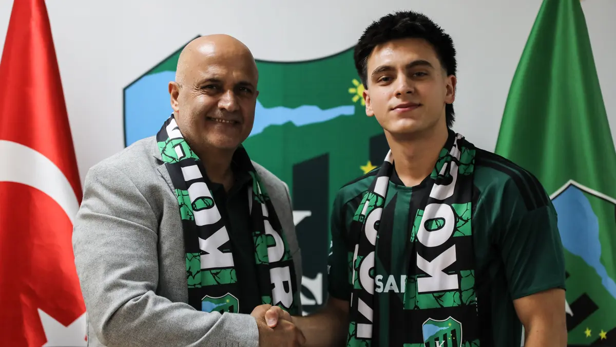 Kocaelispor, Haydar Karataş'ı 4 yıllığına renklerine bağladı