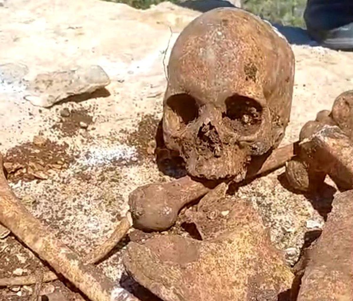 Malatya'da temel kazısında insan kemikleri bulundu