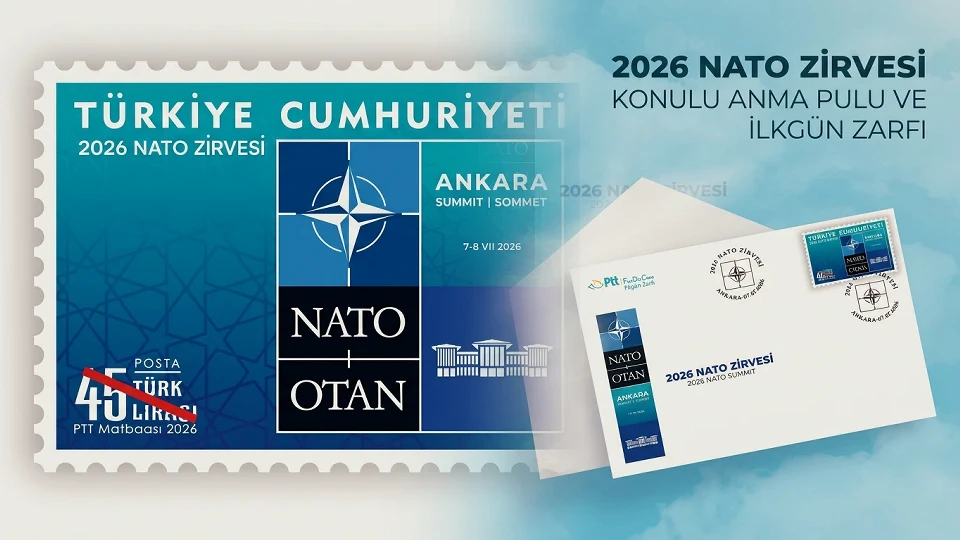 Bakan Uraloğlu Duyurdu: NATO Zirvesi İlkgün Zarfı ve Damgası Ulus PTT'de Tedavülde | GÜNDEM HABERLERİ