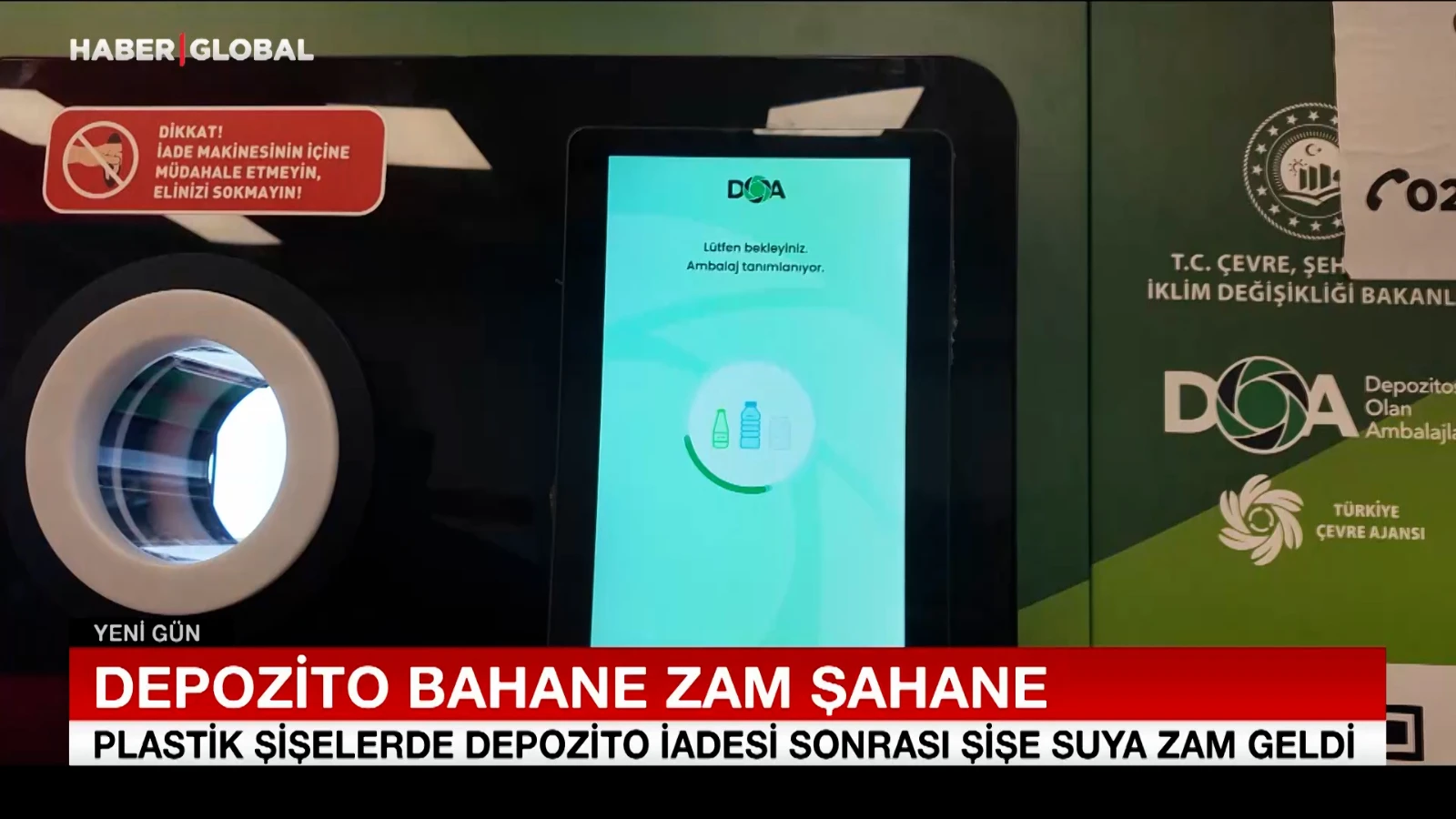 Depozito iadesi sonrası şişe suya zam geldi