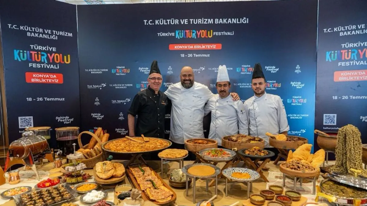Konya 53 lezzet noktasıyla Kültür Yolu Festivali’nde rekor kırdı
