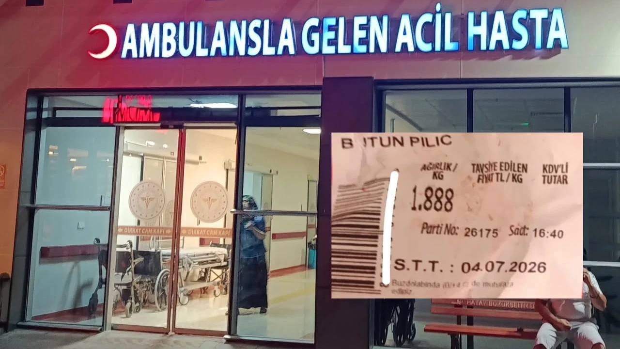 Hassa'da aynı aileden 7 kişi hastanelik oldu