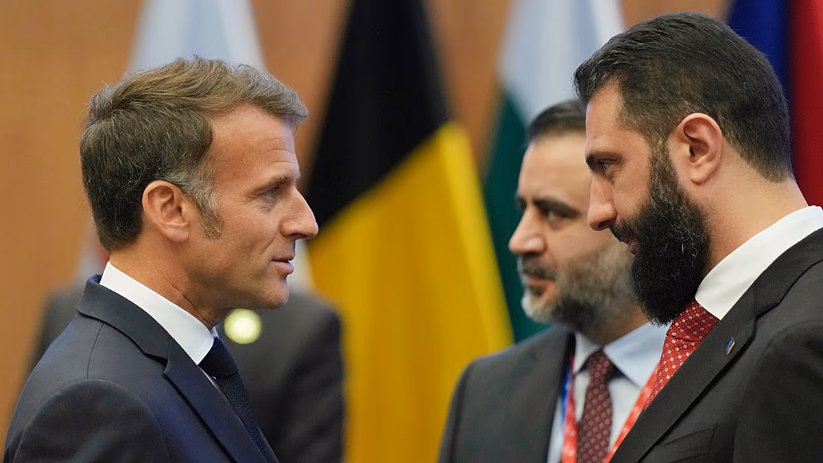 Macron, Esad sonrası Suriye’ye giden ilk Batı Avrupalı lider oldu