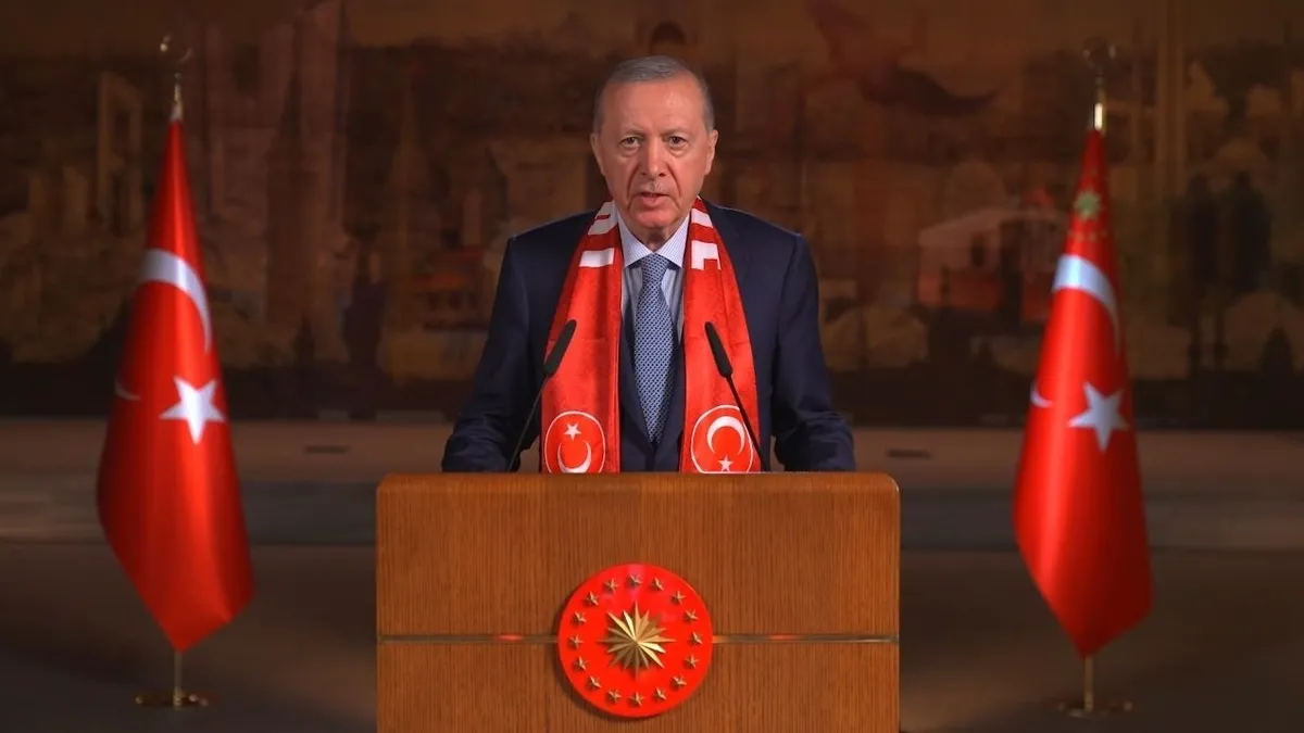 Başkan Erdoğan’dan 'Bizim Çocuklar'a Dünya Kupası morali!