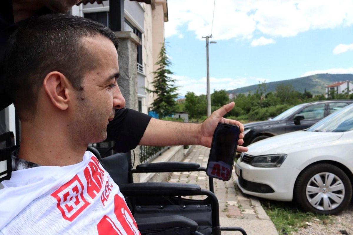 Çorum FK kaptanından yürek ısıtan destek