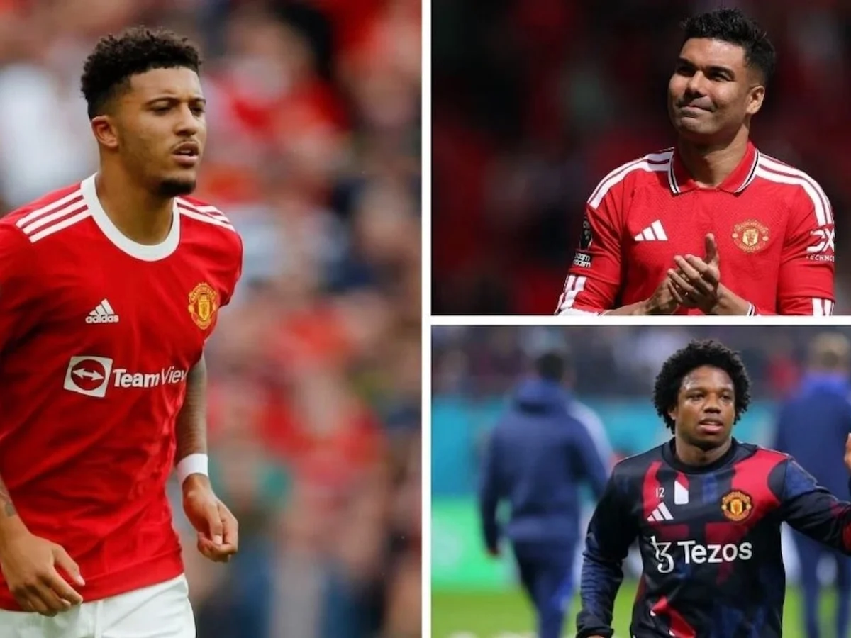 Manchester United'da Casemiro, Sancho ve Malacia ile yollar ayrıldı