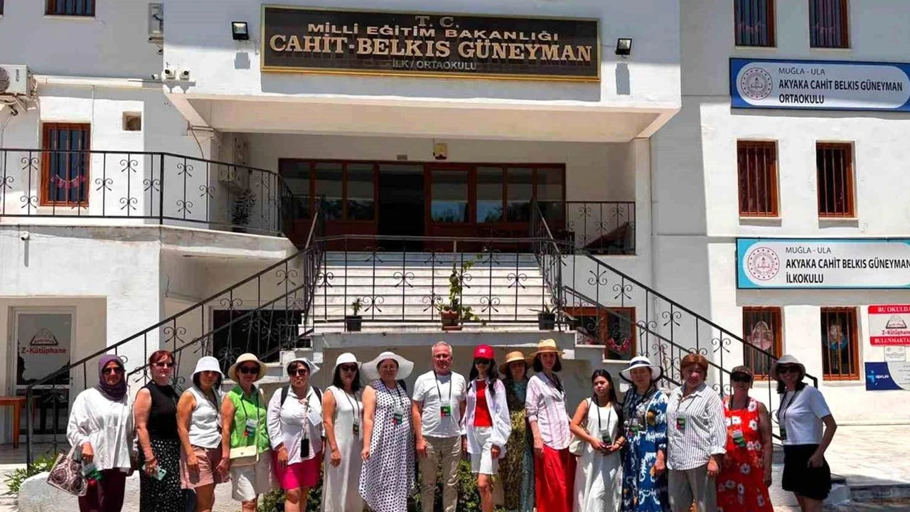 Muğla, Kazakistanlı öğretmenleri ağırlıyor