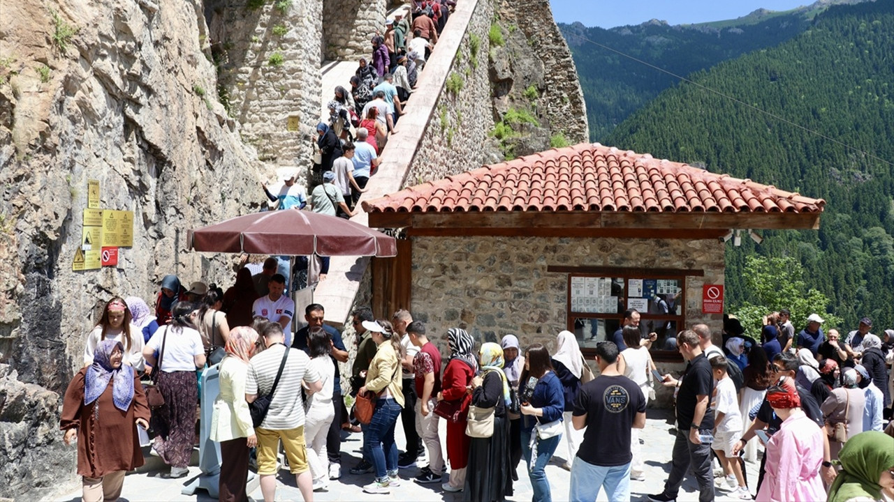 Sümela Manastırı 5 yılda 2 milyonu aşkın ziyaretçi ağırladı