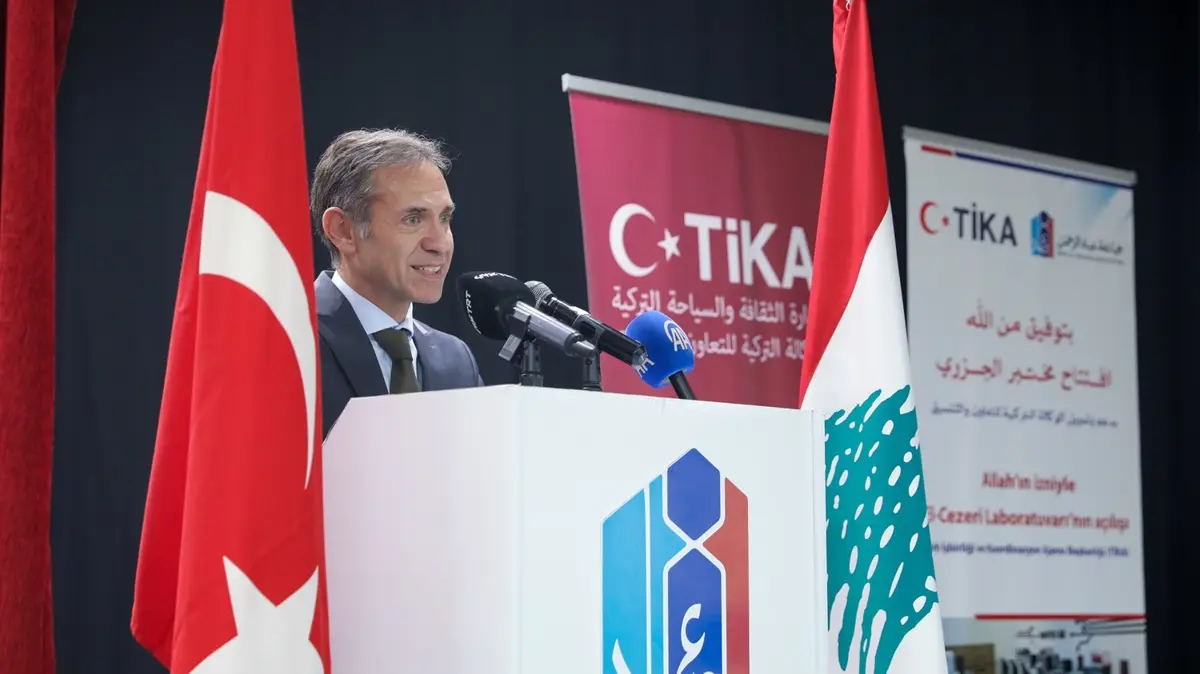 TİKA'dan Lübnanlı çocuklara teknoloji desteği: Beyrut'ta Cezeri Laboratuvarı açıldı