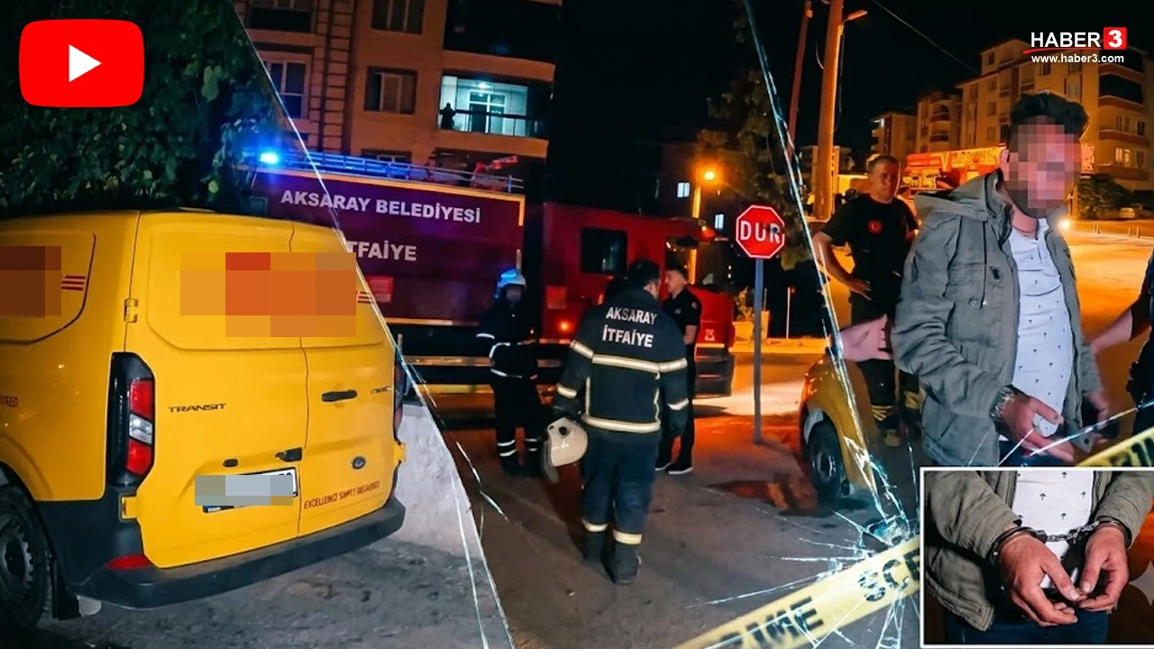 Park yeri kavgasında akılalmaz anlar: Aracı kundaklamaya çalıştı, merakı yüzünden yakalandı!