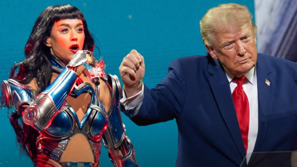 Katy Perry Beyaz Saray'a karşı açtı ağzını, yumdu gözünü