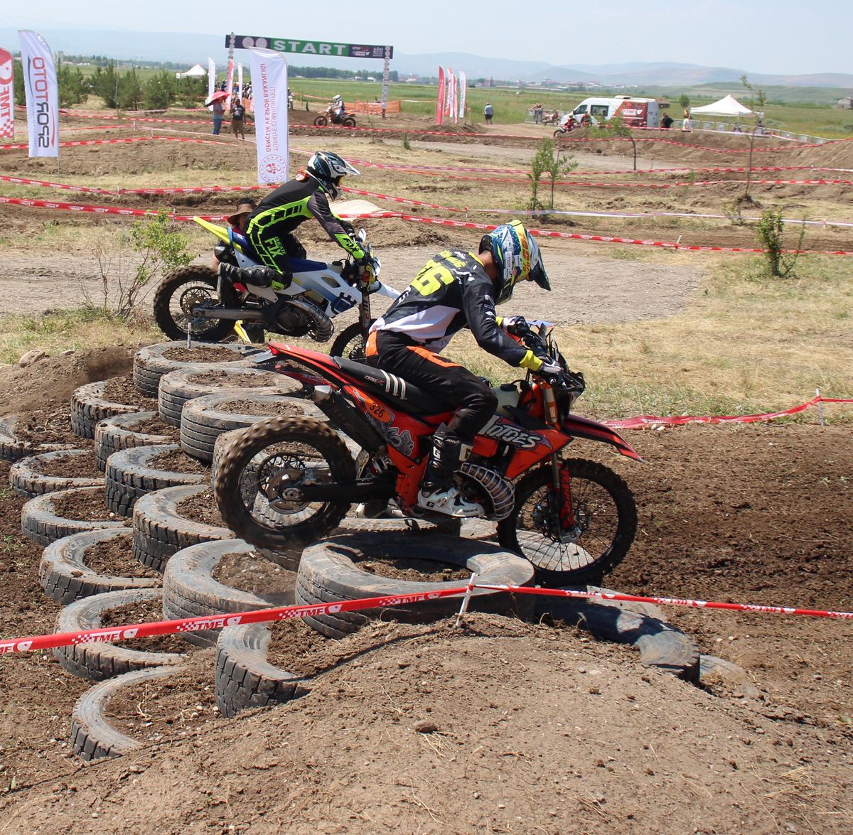 Ağrı'daki Türkiye SKIL Enduro ve ATV Şampiyonası'na büyük ilgi