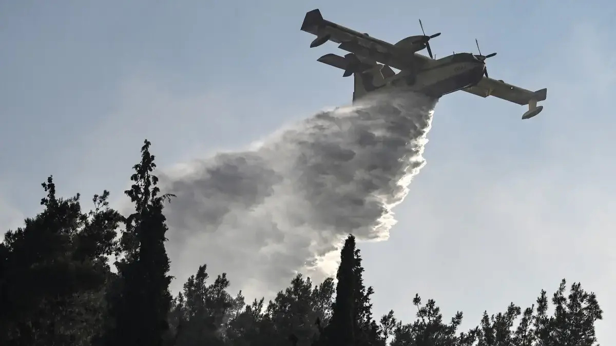 Yunanistan’da Selanik yakınlarında orman yangını: 2 ölü