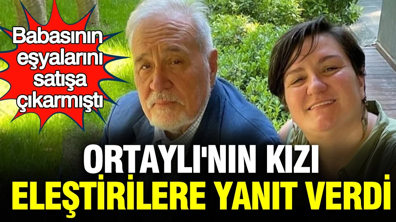 İlber Ortaylı’nın eşyalarını satışa çıkaran kızı konuştu: Gelir bakın nereye gidecek