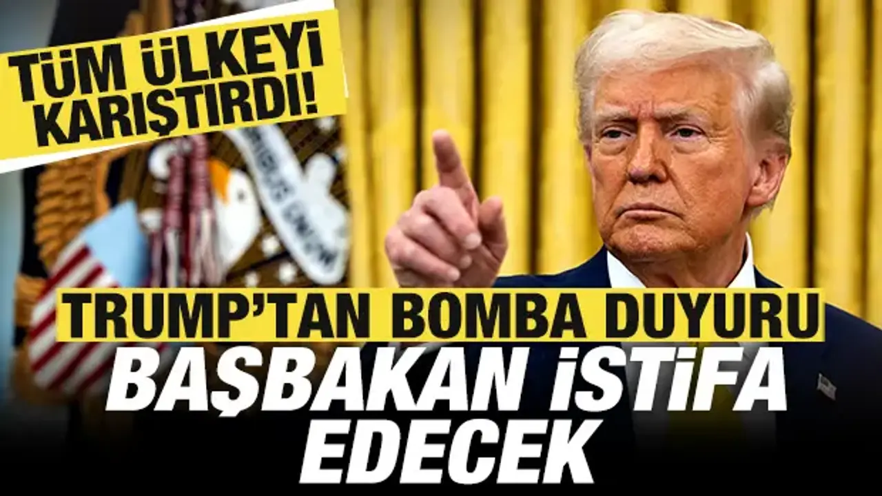 Trump'tan son dakika İngiltere duyurusu! Tüm ülkeyi karıştırdı: Starmer istifa edecek