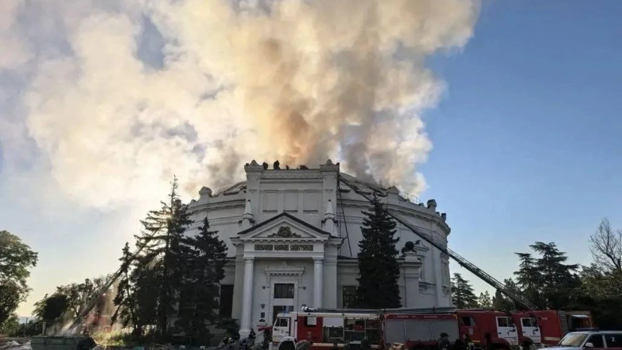 Ukrayna, Kırım'daki tarihi müzeyi vurdu