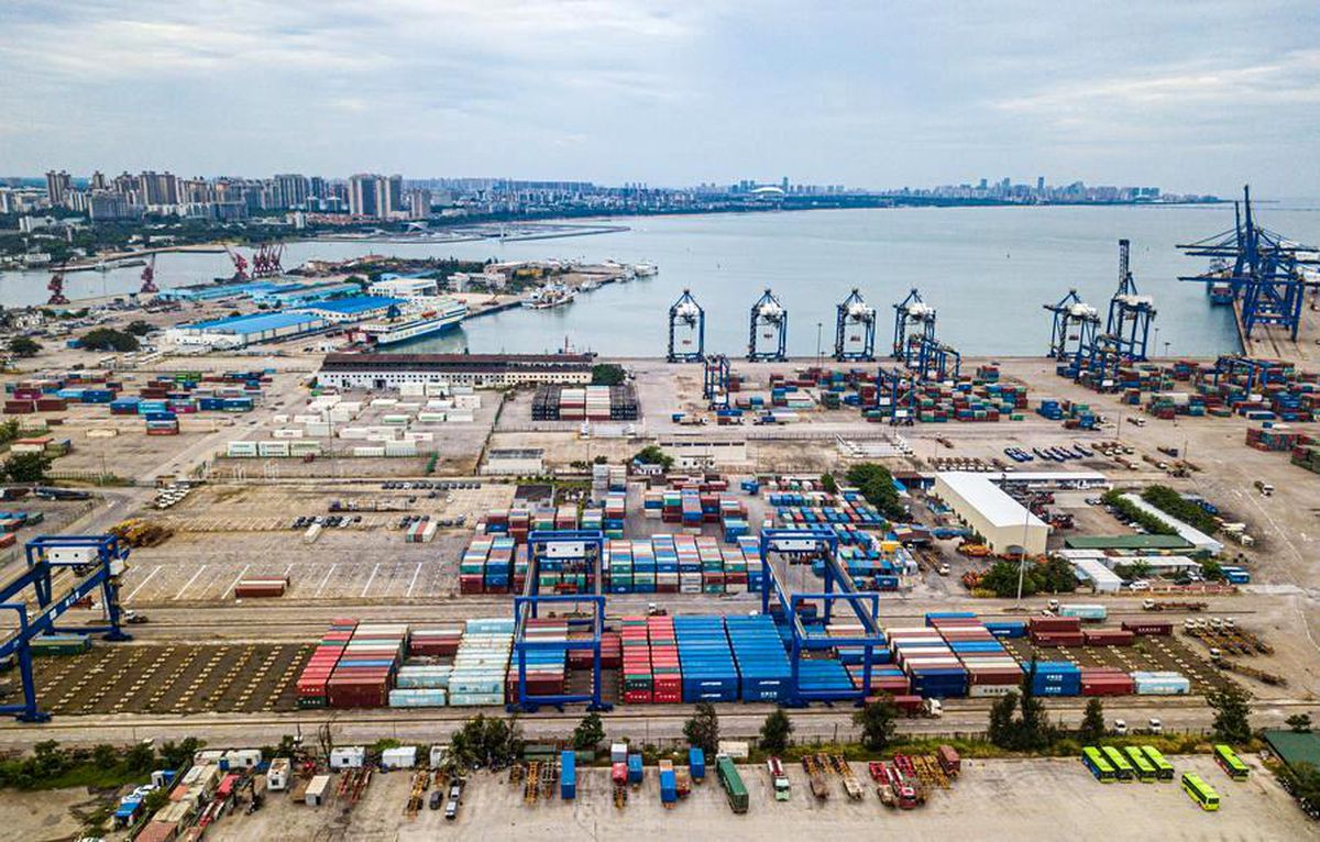 Albüm: Çin'deki Hainan Serbest Ticaret Limanı'nda Sıfır Gümrüklü İthalat 388 Milyon ABD Dolarına Ulaştı