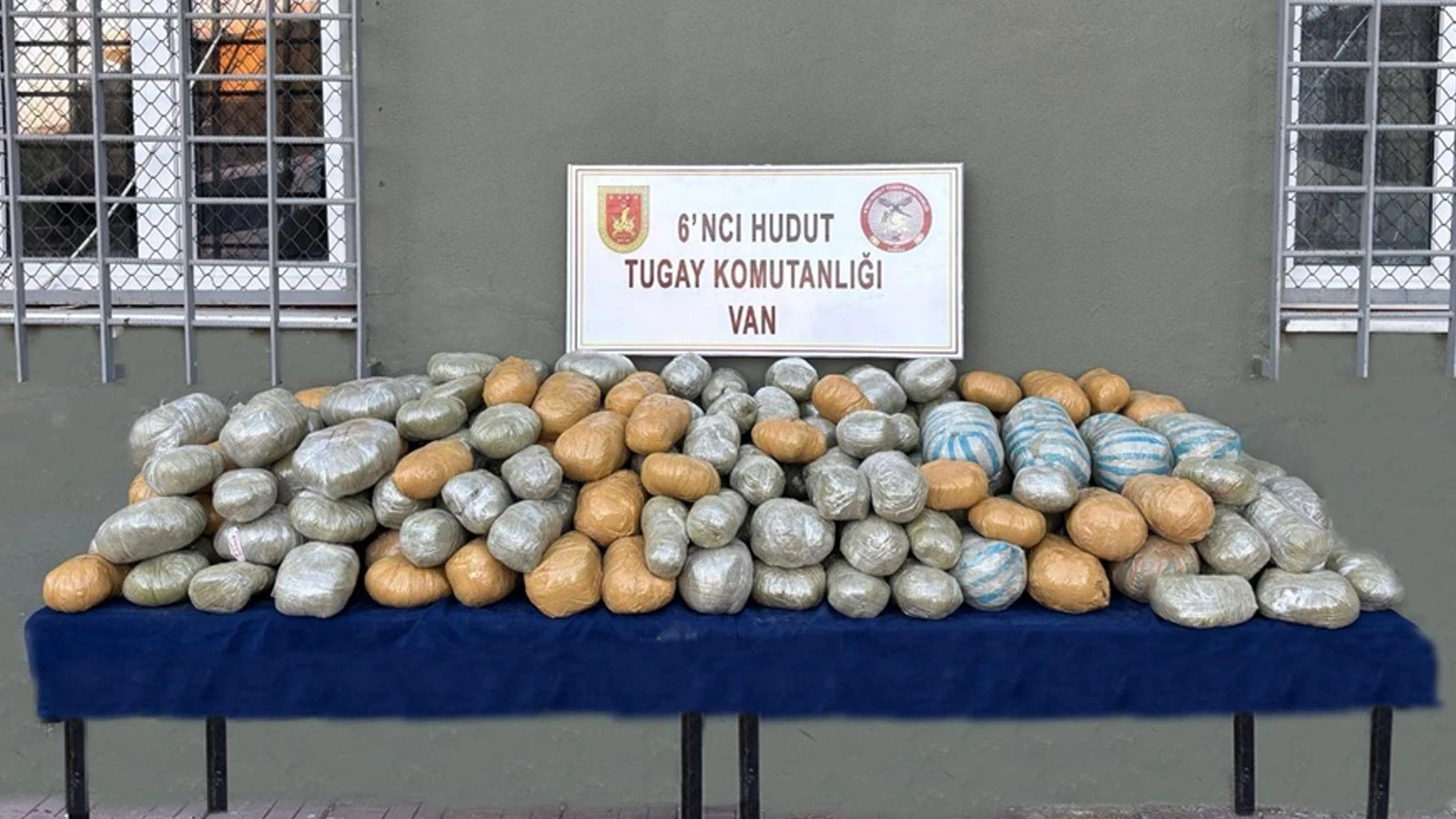 MSB: Van hudut hattında 290 kilo uyuşturucu ele geçirildi