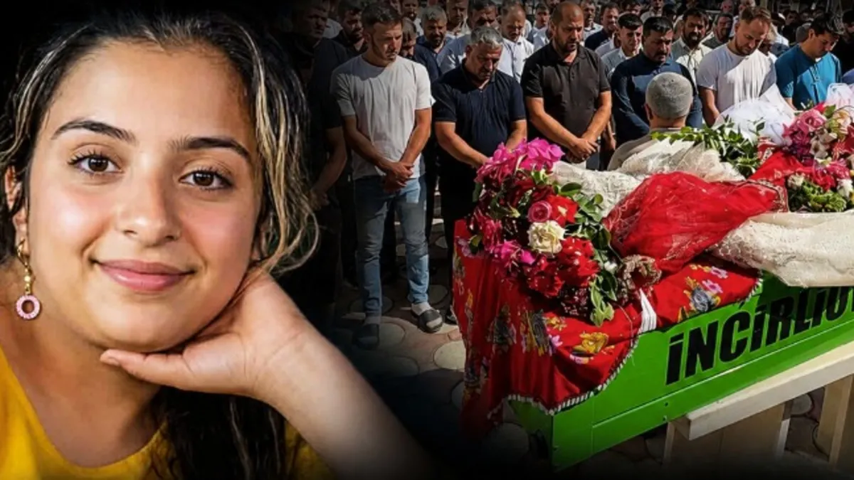 15 yaşındaki Eda'nın kahreden vedası! Tabutun üstüne bırakılanlar yürekleri yaktı