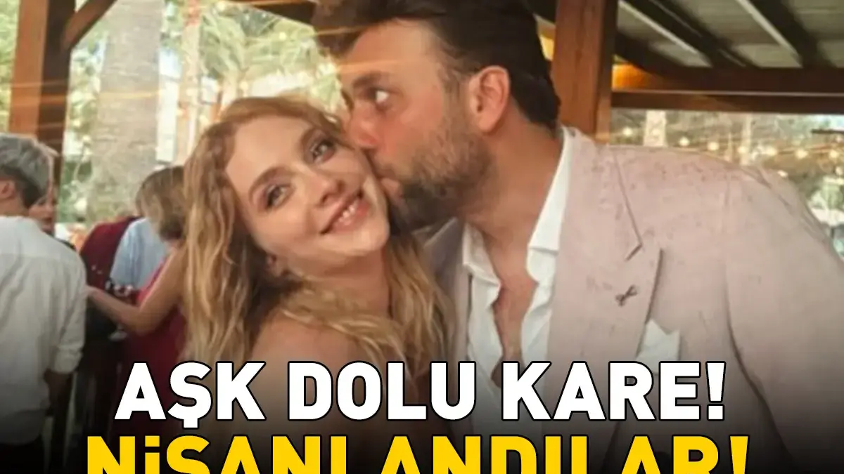 NİŞANLANDILAR! Aşk-ı Memnu'nun Pelin'i Hayal Köseoğlu ile Ersoy Nezir Çınarlı'nın mutlu günü