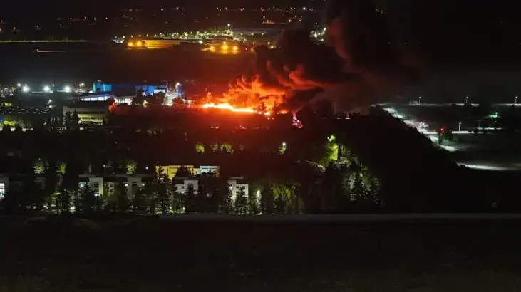 Eskişehir TEI'de yangın! Savunma Sanayii Başkanı Haluk Görgün: Söndürme çalışmaları sürüyor