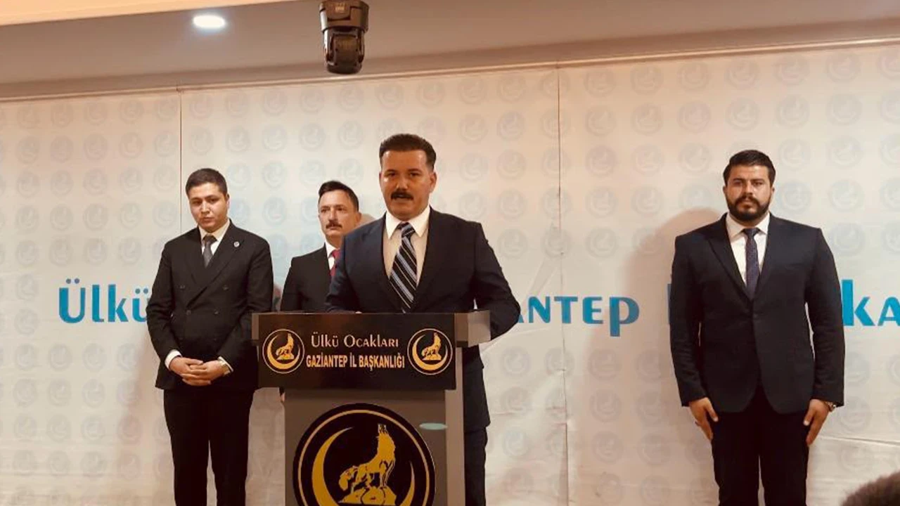 Ülkü Ocakları Gaziantep’te yeni yönetim belli oldu! Başkan Cenk Gece: Ana gövdemiz "Lider, Teşkilat, Doktrindir"