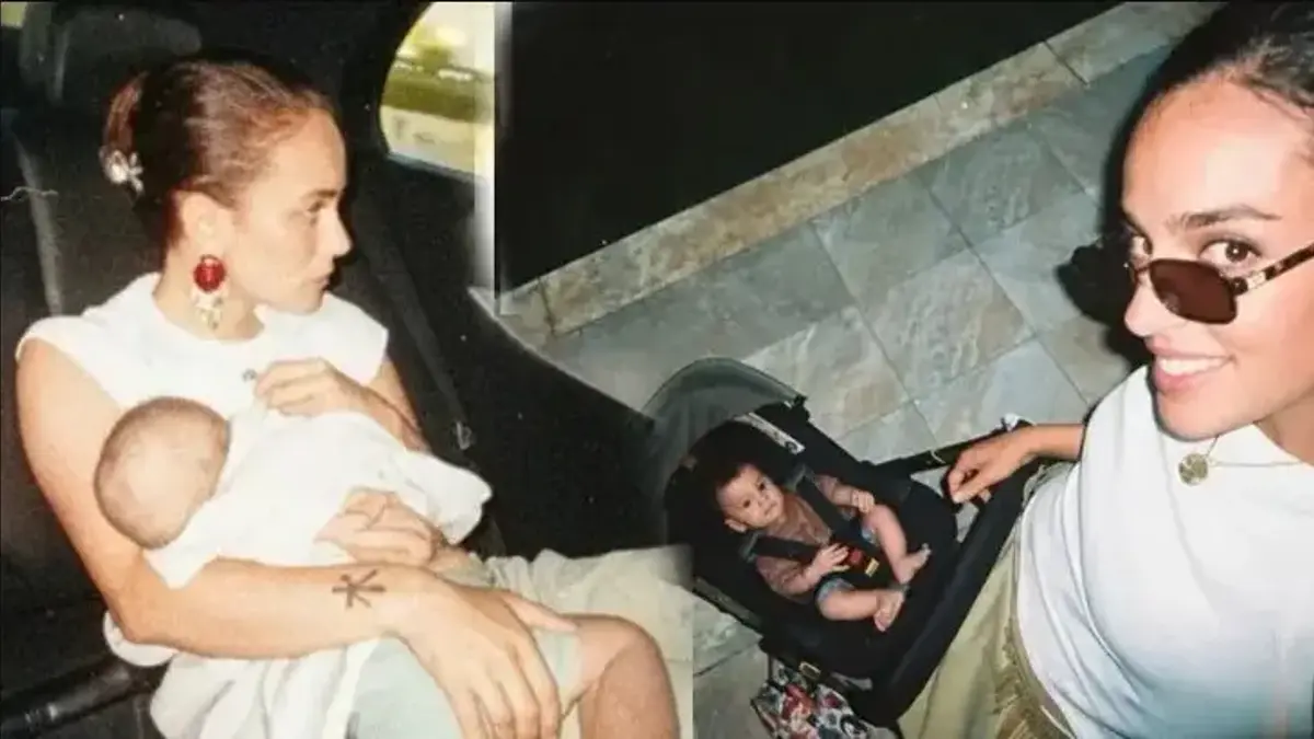 İlk kez anne olmuştu! Bestemsu Özdemir oğlu Sarp Marco’nun yeni fotoğrafını paylaştı