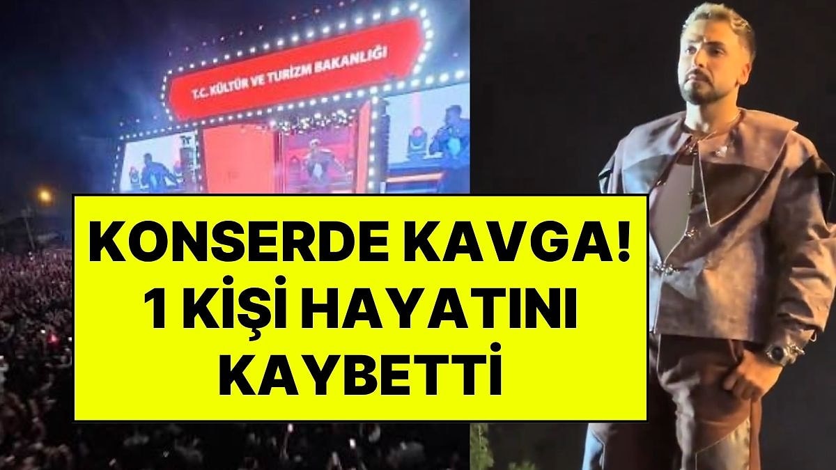Sefo Konserinde Kavga Çıktı: 1 Kişi Hayatını Kaybetti