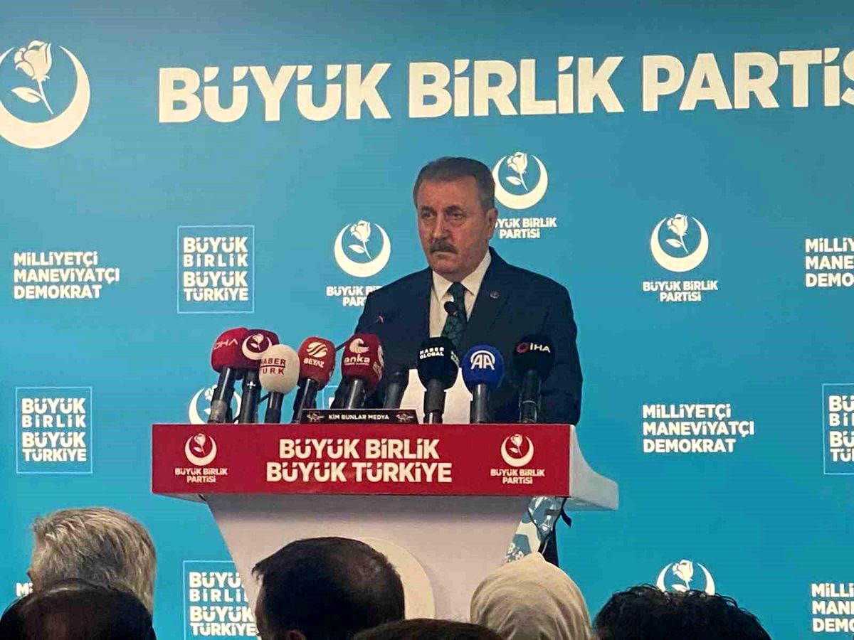 BBP Genel Başkanı Destici: "13 Haziran'da 29 şüpheli hakkında yakalama ve gözaltı kararı çıkarılmıştır"