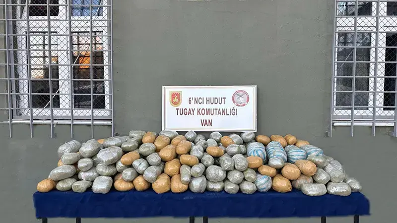 MSB: Van hudut hattında 290 kilo uyuşturucu ele geçirildi