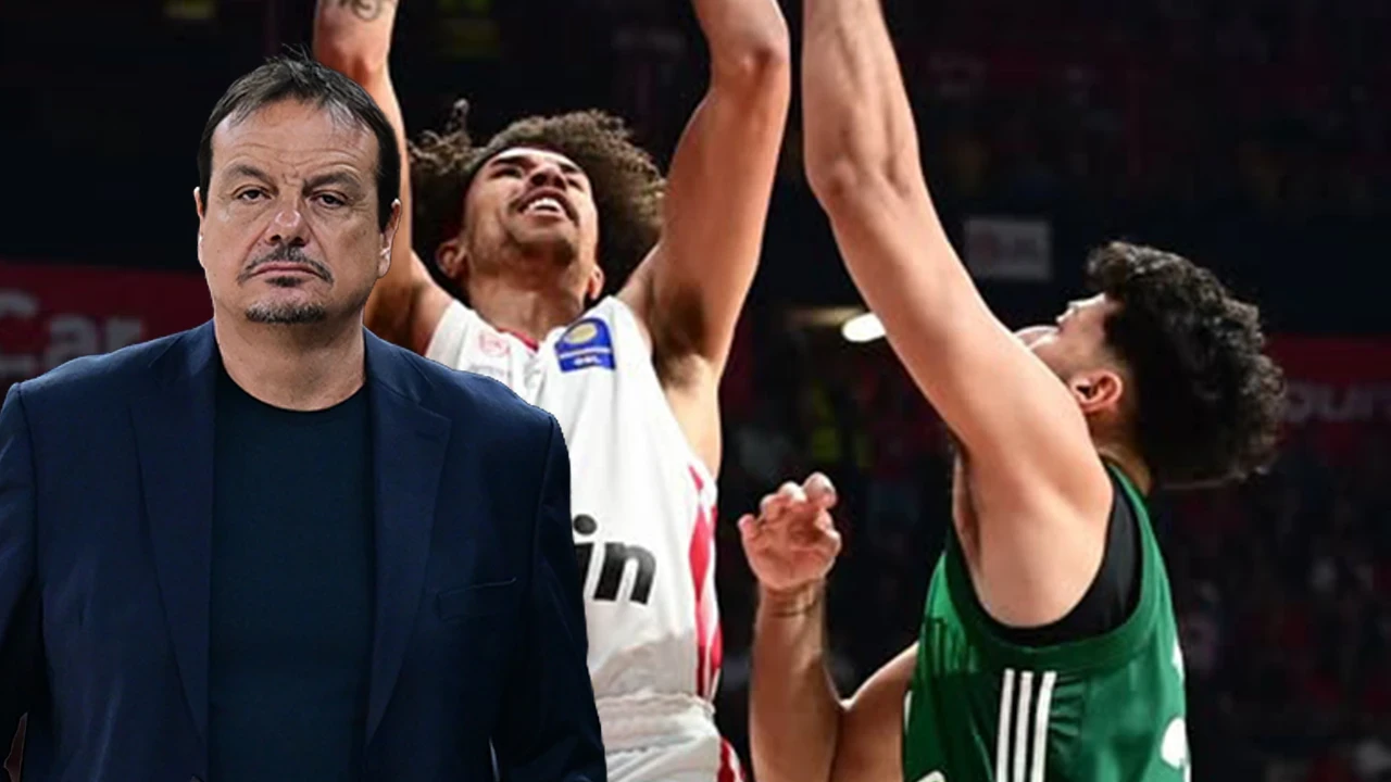Ergin Ataman 51 saniye kala atıldı: Gergin seride Olympiakos öne geçti