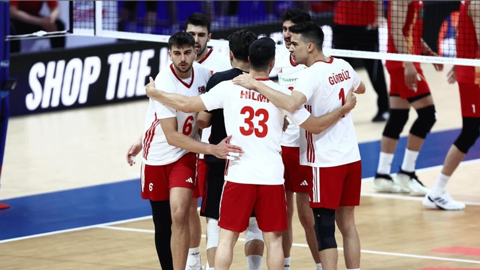 A Milli Erkek Voleybol Takımı, Milletler Ligi'nde yarın Arjantin ile karşılaşacak