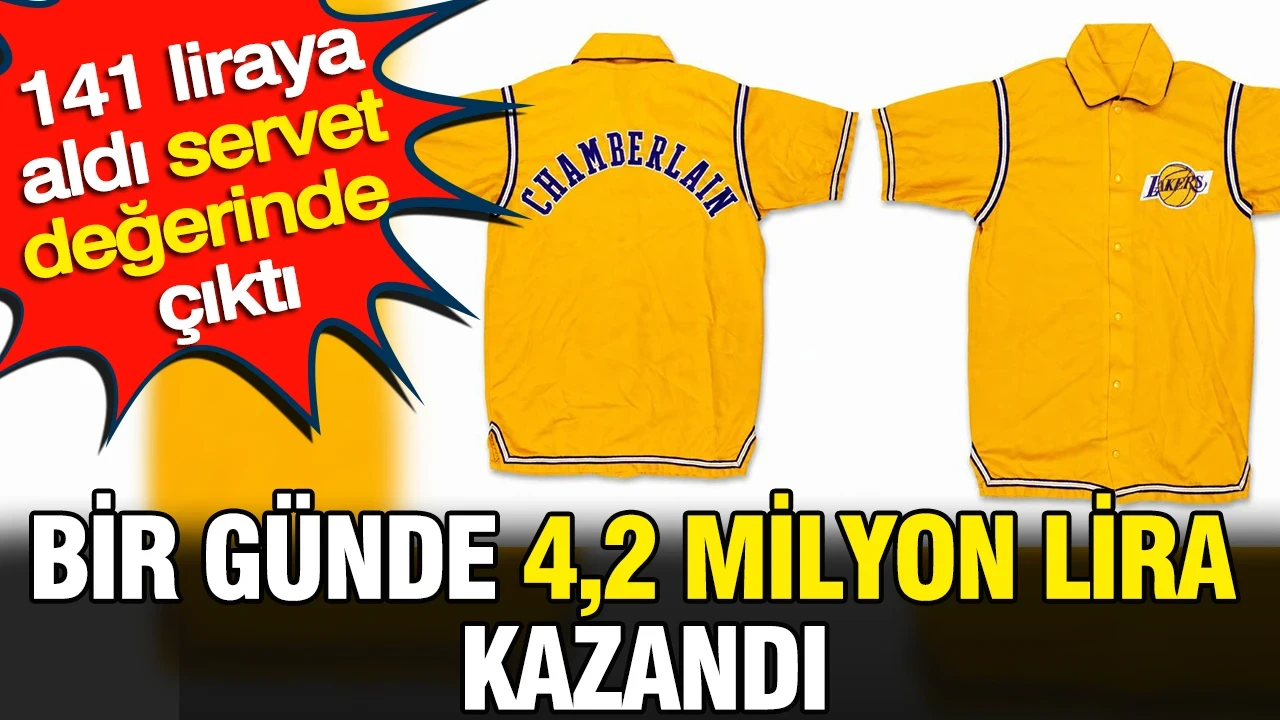 141 liraya aldı servet değerinde çıktı: Bir günde 4,2 milyon lira kazandı