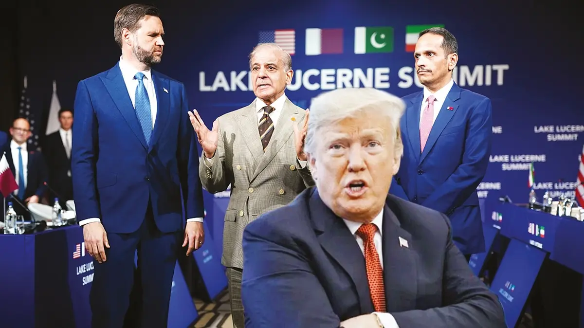 ABD ve İran, İsviçre'de görüşmelere başladı ancak... Trump'ın tehdidi masayı dağıttı