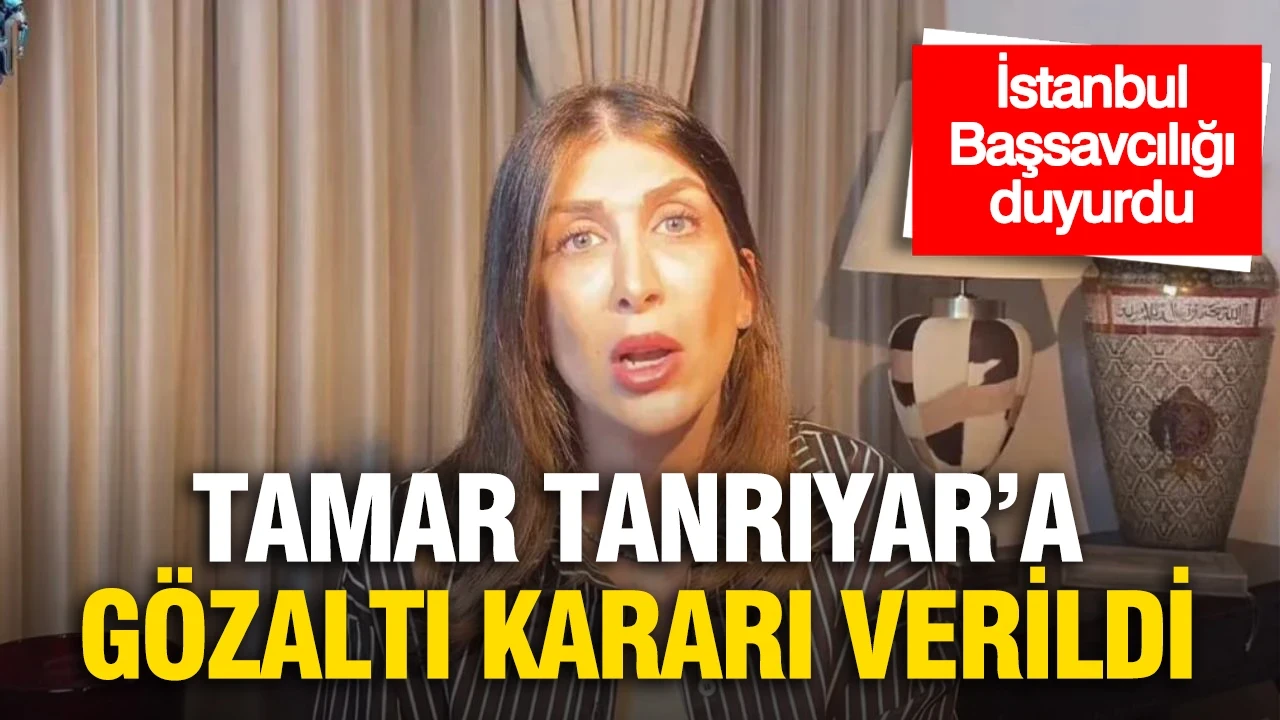 Tamar Tanrıyar'a "Cumhurbaşkanına hakaret" soruşturması