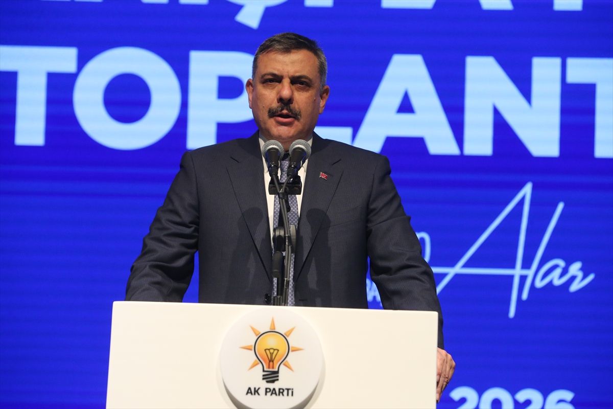 İçişleri Bakanı Çiftçi, AK Parti Çorum İl Başkanlığı Danışma Toplantısı'nda konuştu Açıklaması